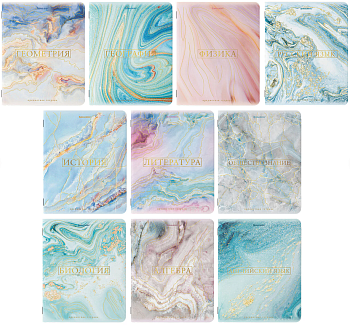 Тетради предметные со справочным материалом, КОМПЛЕКТ 10 ПРЕДМЕТОВ, 48 л., 404031