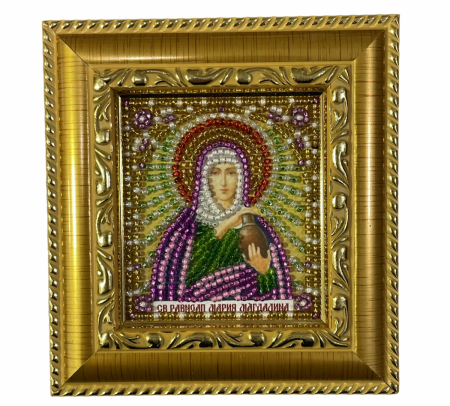 Живопись картина стразами " Святая Мария Магдалина", 110х120 мм, 125887